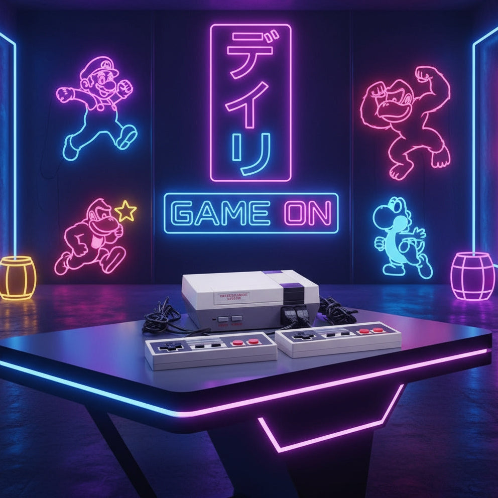 Retro Mini NES 8bit Video Games Console