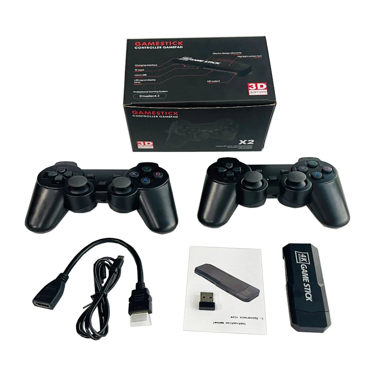 Gamestick HDMI GD10 X2 4K TV Retro Console