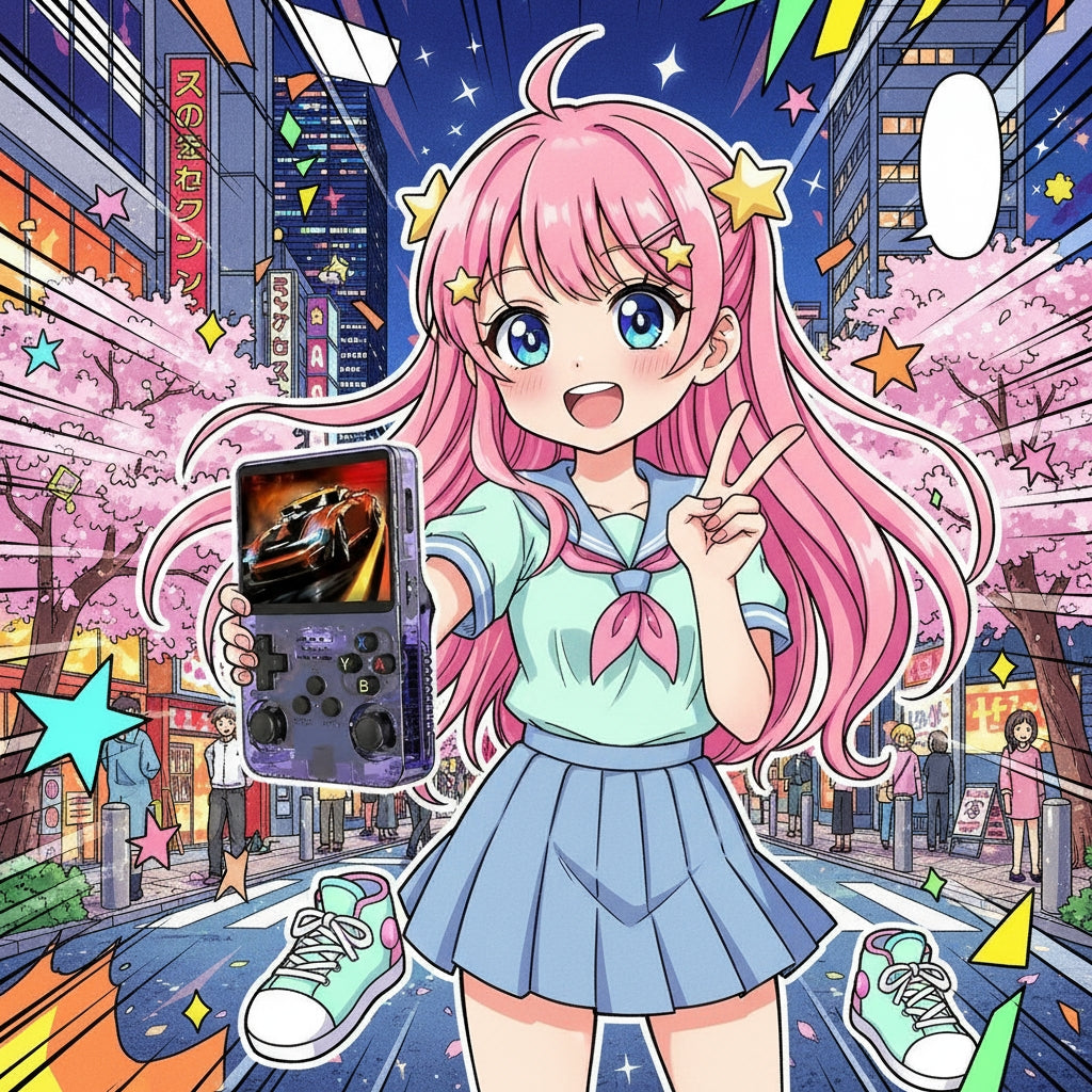 Retro Handheld All-In-One Games Console R36S 128gb